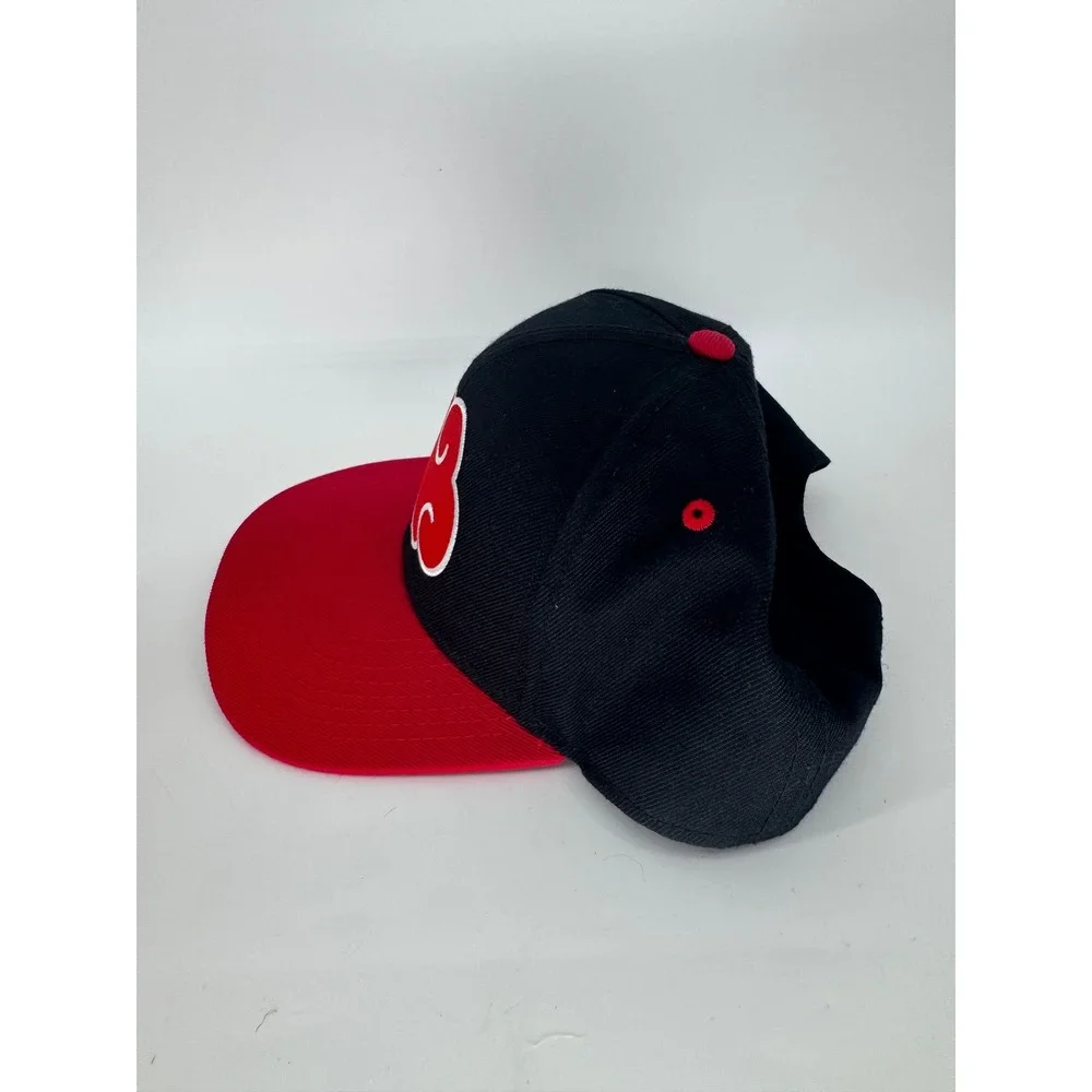 Ripple Junction Snapback Hat Mens  Black Red Naruto Akatsuki Cloud Logo